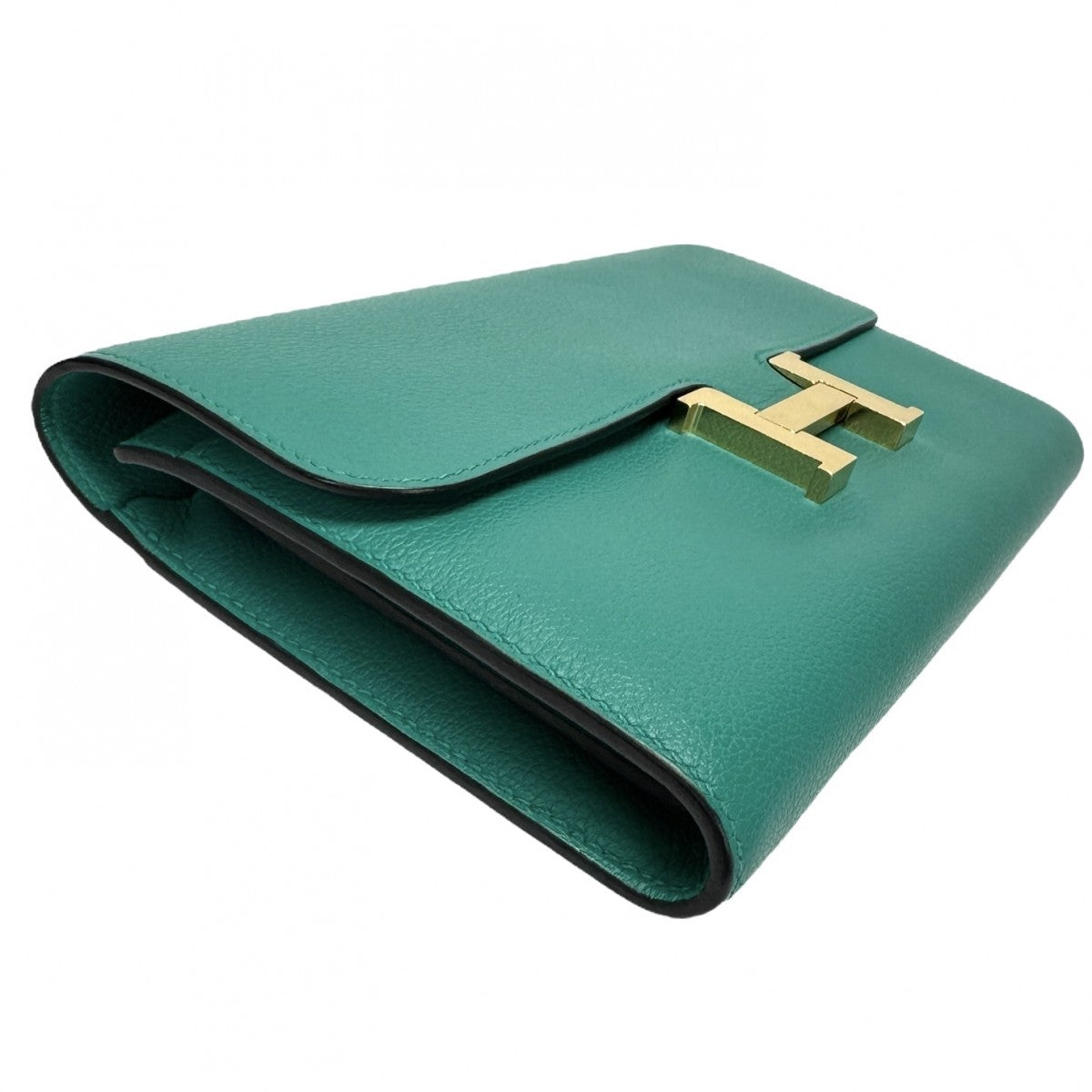 HERMES HERMES Constance long Constance long Wallet Long Wallet Long Wallet Ever Color Green Green Gold Hardware Ever Color