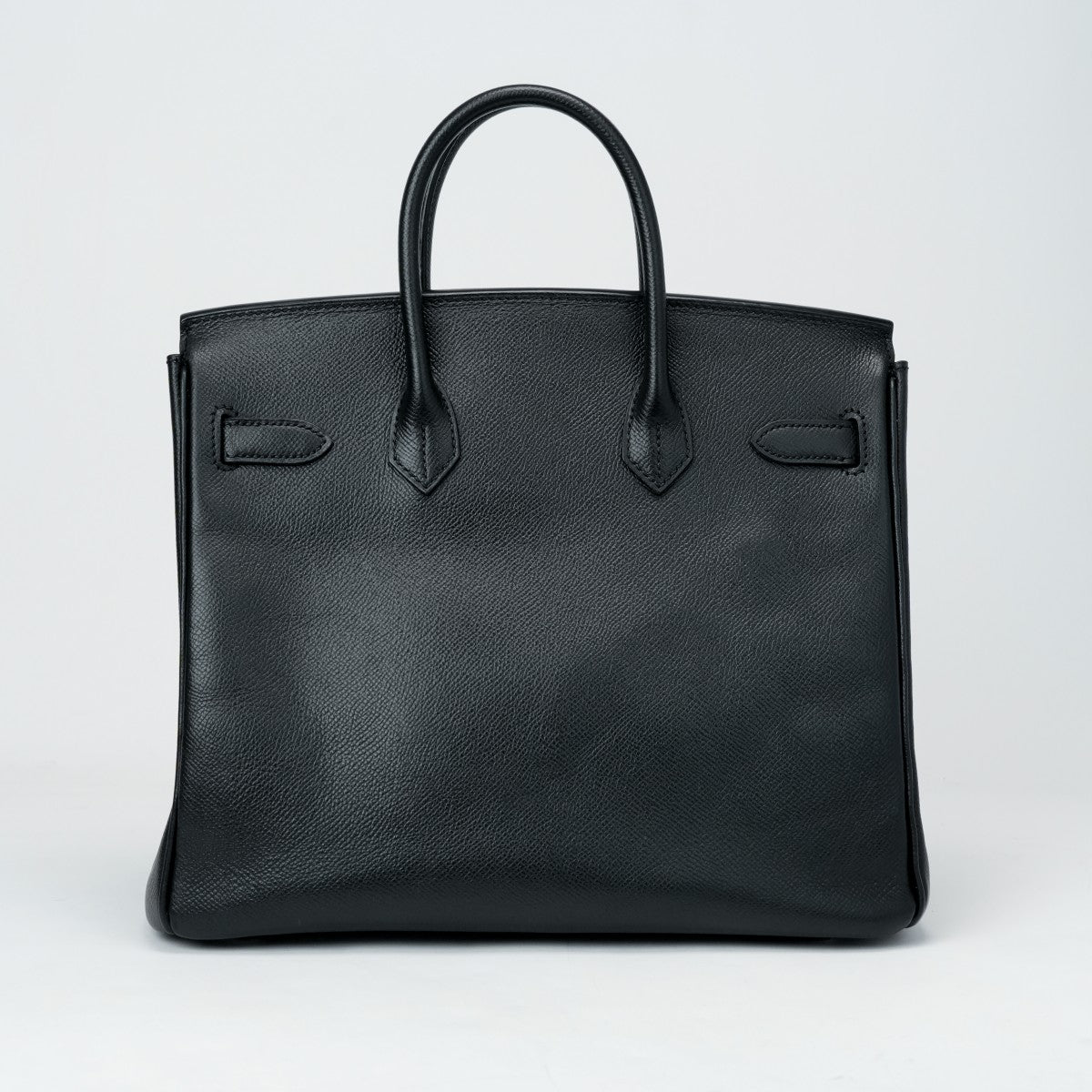 HERMES HERMES Haut ? courroies 28 Haut ? courroies 28 Bag Tote Bag Epson Noir Black Silver Hardware Vaugh Epson