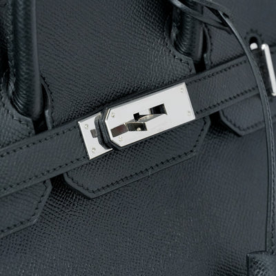 HERMES 헤르메스 Haut ? courroies 28 Haut ? courroies 28 가방 토트 백 엡슨 누아 블랙 실버 하드웨어 Vaugh Epson