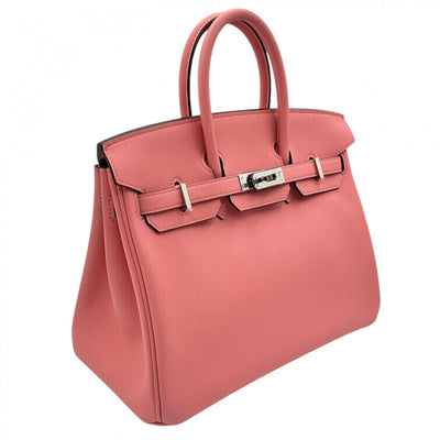 HERMES HERMES Birkin 25 Birkin 25 Bag, Tote Bag, Swift, Rose Azare, Pink, Silver Hardware