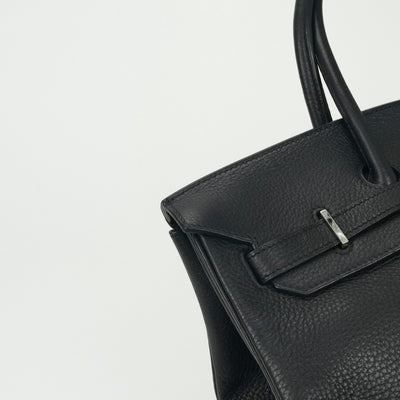 HERMES HERMES Birkin 35 Birkin 35 Tote bag Toryon Clemence Noir Black Silver Metal fittings