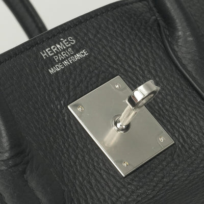 HERMES HERMES Birkin 35 Birkin 35 Tote bag Toryon Clemence Noir Black Silver Metal fittings