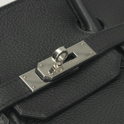 HERMES HERMES Birkin 35 Birkin 35 Tote bag Toryon Clemence Noir Black Silver Metal fittings