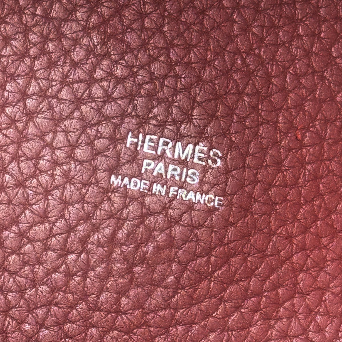 HERMES HERMES Picotin lock touch GM Picotin lock GM Picotin lock touch 26 Tote bag Toryon Clemence x Swift Rouge Ash Red Red Silver Metal fittings