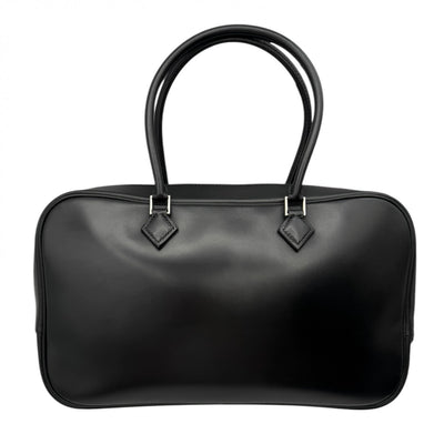 HERMES HERMES Plume elan Plume plume 28 Plume elan 28 Bag, Tote Bag, Box Calf, Noir, Black, Silver Fittings