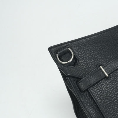 HERMES HERMES Jypsiere 28 Jypsiere 28 Bag, Tote bag, Shoulder bag, Toryon Clemence, Noir, Black, Silver hardware