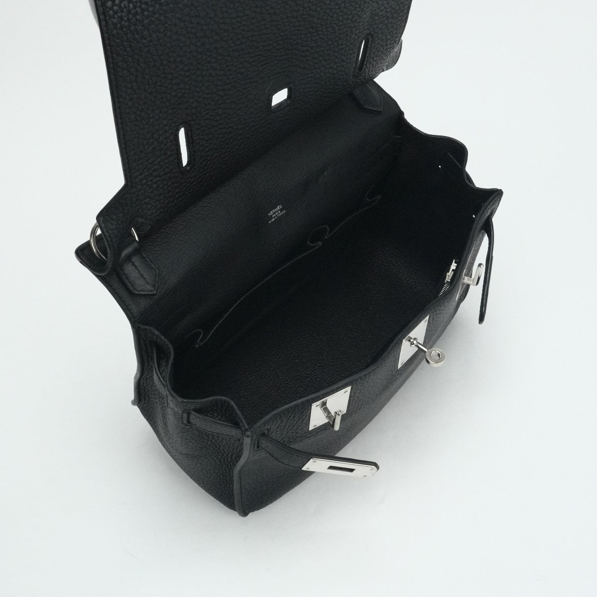 HERMES HERMES Jypsiere 28 Jypsiere 28 Bag, Tote bag, Shoulder bag, Toryon Clemence, Noir, Black, Silver hardware