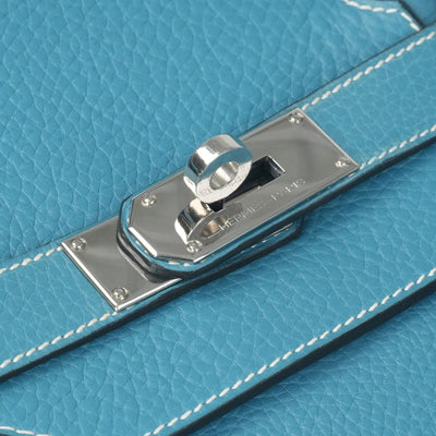 エルメス HERMES バーキン50 バーキン 50 バッグ トートバッグ トリヨンクレマンス ブルージーン ブルー 青 シルバー金具 ハンドバッグ