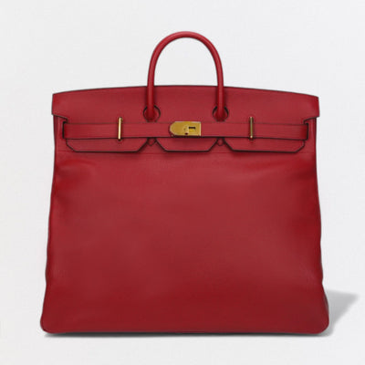 エルメスオータクロア50 エルメス オータクロア 50 ブラック トゴ ユニセックス バッグ 【中古