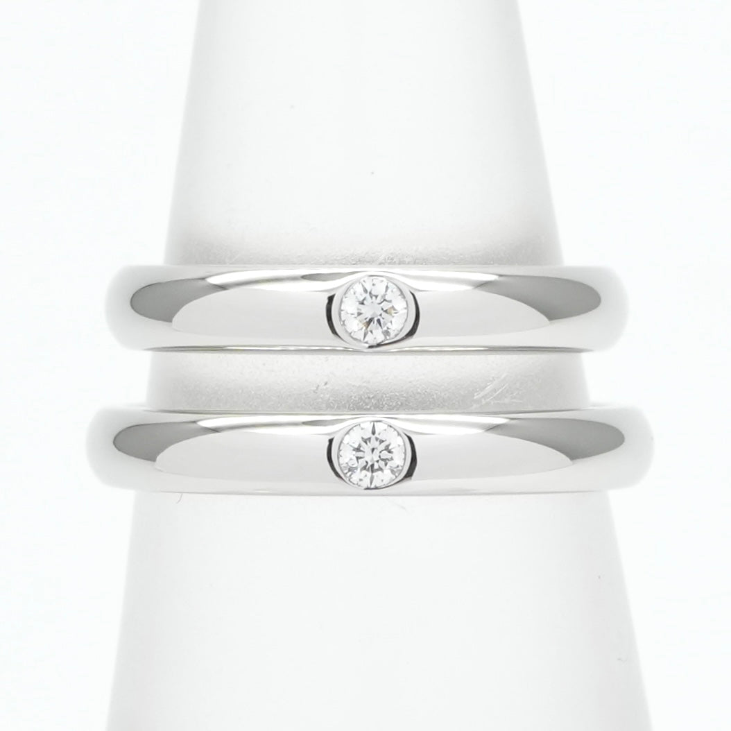 HARRY WINSTON 哈里·温斯顿圆形婚姻戒指圆形结婚戒指经典钻石乐队戒指