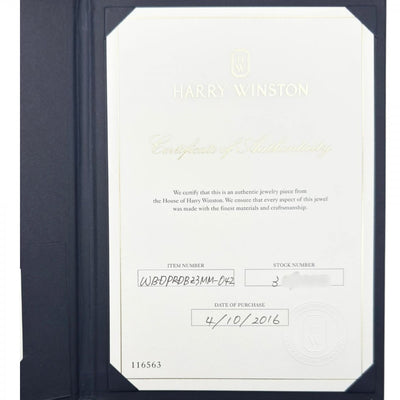 HARRY WINSTON 해리 윈스턴 라운드 컷 결혼 반지 라운드 링 링 클래식 다이아몬드 밴드 링 링 링 PT950 실버 웨딩 링 결혼 반지 플래티넘