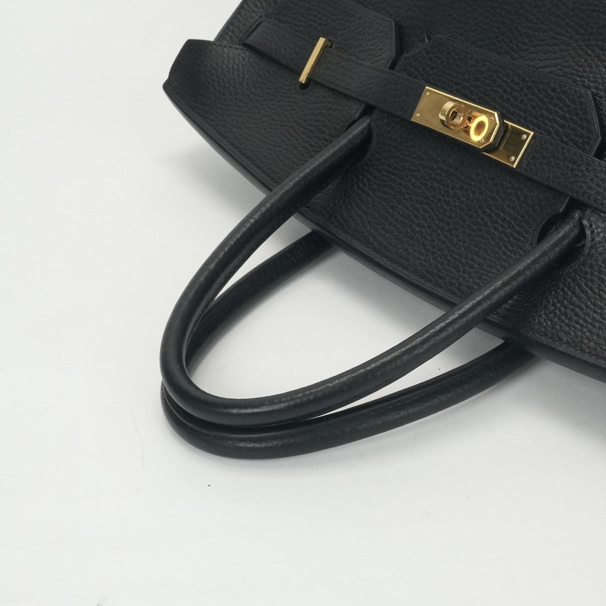 HERMES 爱马仕 Birkin 40 Birkin 40 包，手提袋，阿登，黑色，黑色，金色配件