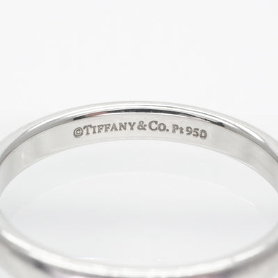 ティファニー TIFFANY&Co. ウェディングバンドリング ティファニーフォーエバー リング 指輪 Pt950 シルバー 結婚指輪　マリッジリング　プラチナ　ダイヤモンド