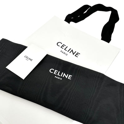 CELINE CELINE Teen victoire Bag Shoulder Bag Leather Black Gold Hardware Chain Shoulder Bag