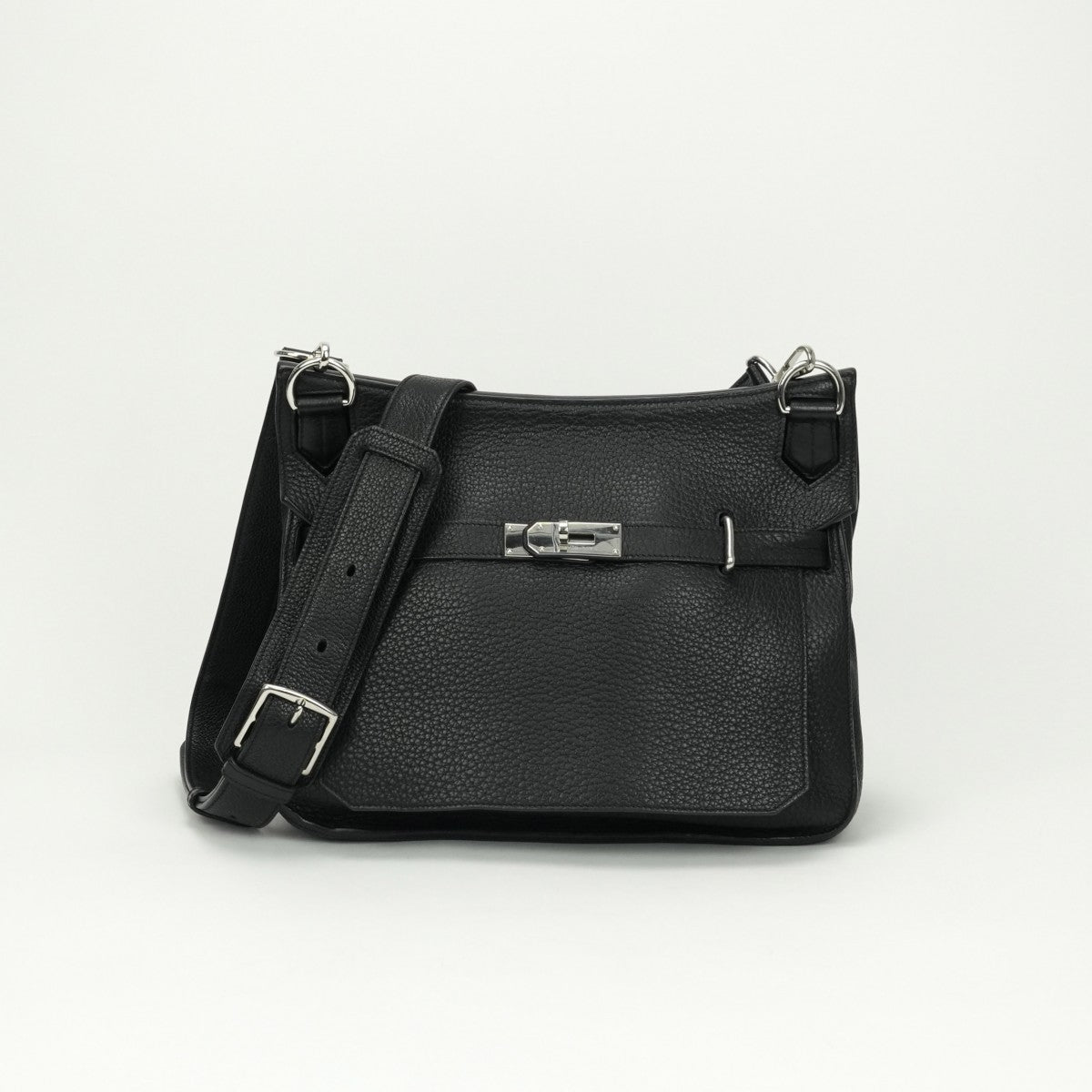 HERMES HERMES Jypsiere 34 Jypsiere 34 Bag Shoulder Bag Torillon Clemence Noir Black Black Silver Metal Fittings