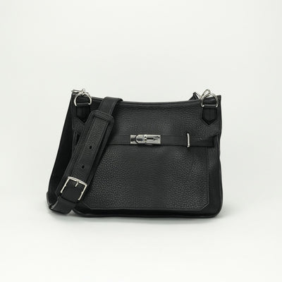 HERMES HERMES Jypsiere 34 Jypsiere 34 Bag Shoulder Bag Torillon Clemence Noir Black Black Silver Metal Fittings