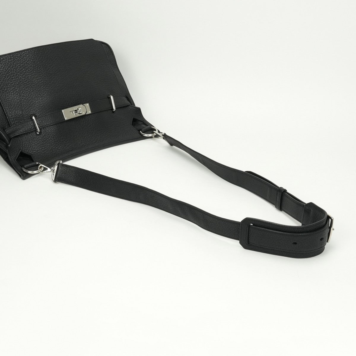 HERMES HERMES Jypsiere 34 Jypsiere 34 Bag Shoulder Bag Torillon Clemence Noir Black Black Silver Metal Fittings