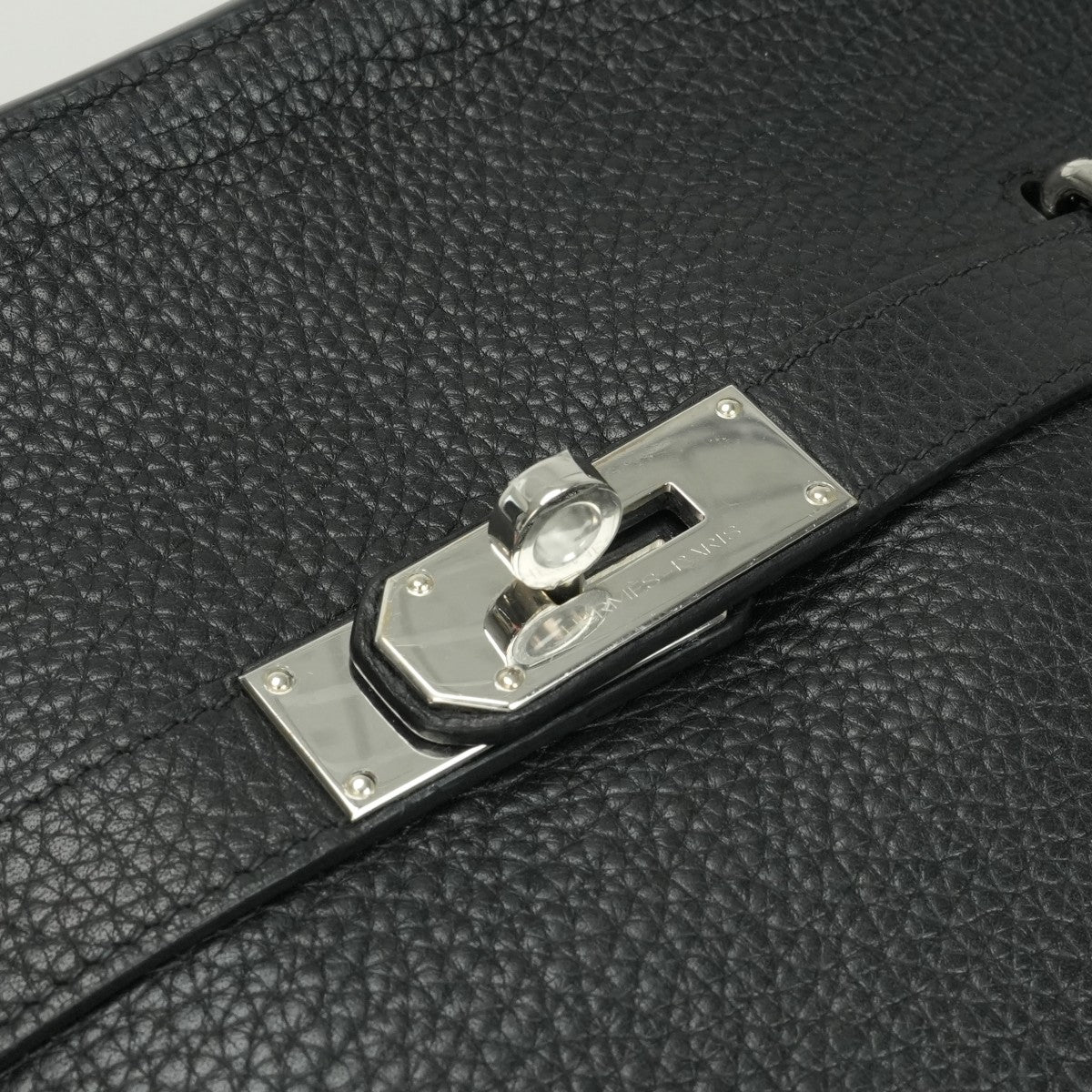 HERMES HERMES Jypsiere 34 Jypsiere 34 Bag Shoulder Bag Torillon Clemence Noir Black Black Silver Metal Fittings