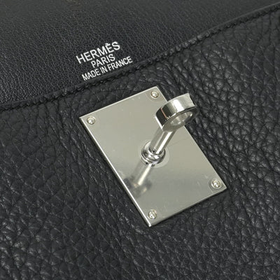 HERMES HERMES Jypsiere 34 Jypsiere 34 Bag Shoulder Bag Torillon Clemence Noir Black Black Silver Metal Fittings