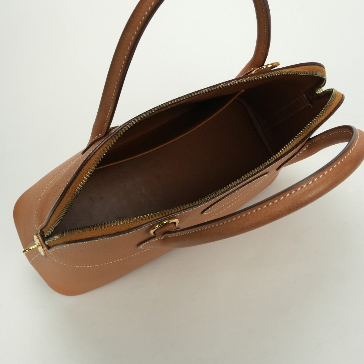 エルメス HERMES ボリード31 ボリード 31 バッグ トートバッグ ショルダーバッグ ヴァッシュリエジェ ナチュラル Natural ブラウン Brown 茶 ゴールド金具 ハンドバッグ 2wayバッグ