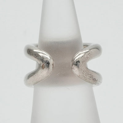 HERMES 爱马仕OSMOS PM RING AG925银复古稀有