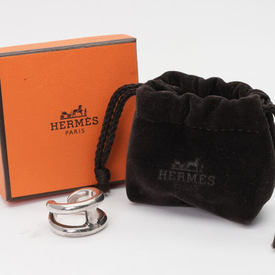 HERMES 爱马仕OSMOS PM RING AG925银复古稀有