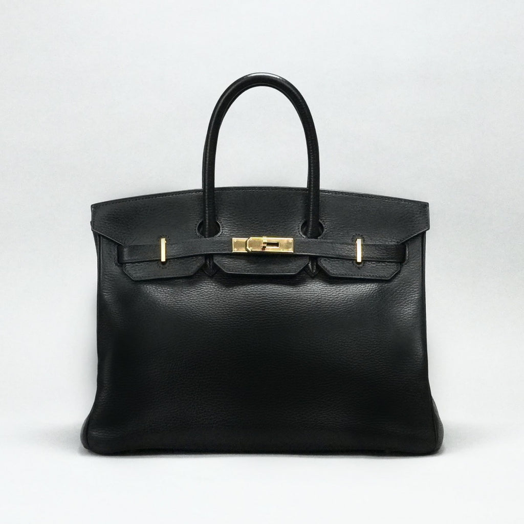 エルメス HERMES バーキン35 バーキン 35 バッグ トートバッグ アルデンヌ ノワール noir ブラック Black 黒 ゴールド金具 ハンドバッグ エルメス HERMES バーキン35 バーキン 35 バッグ トートバッグ