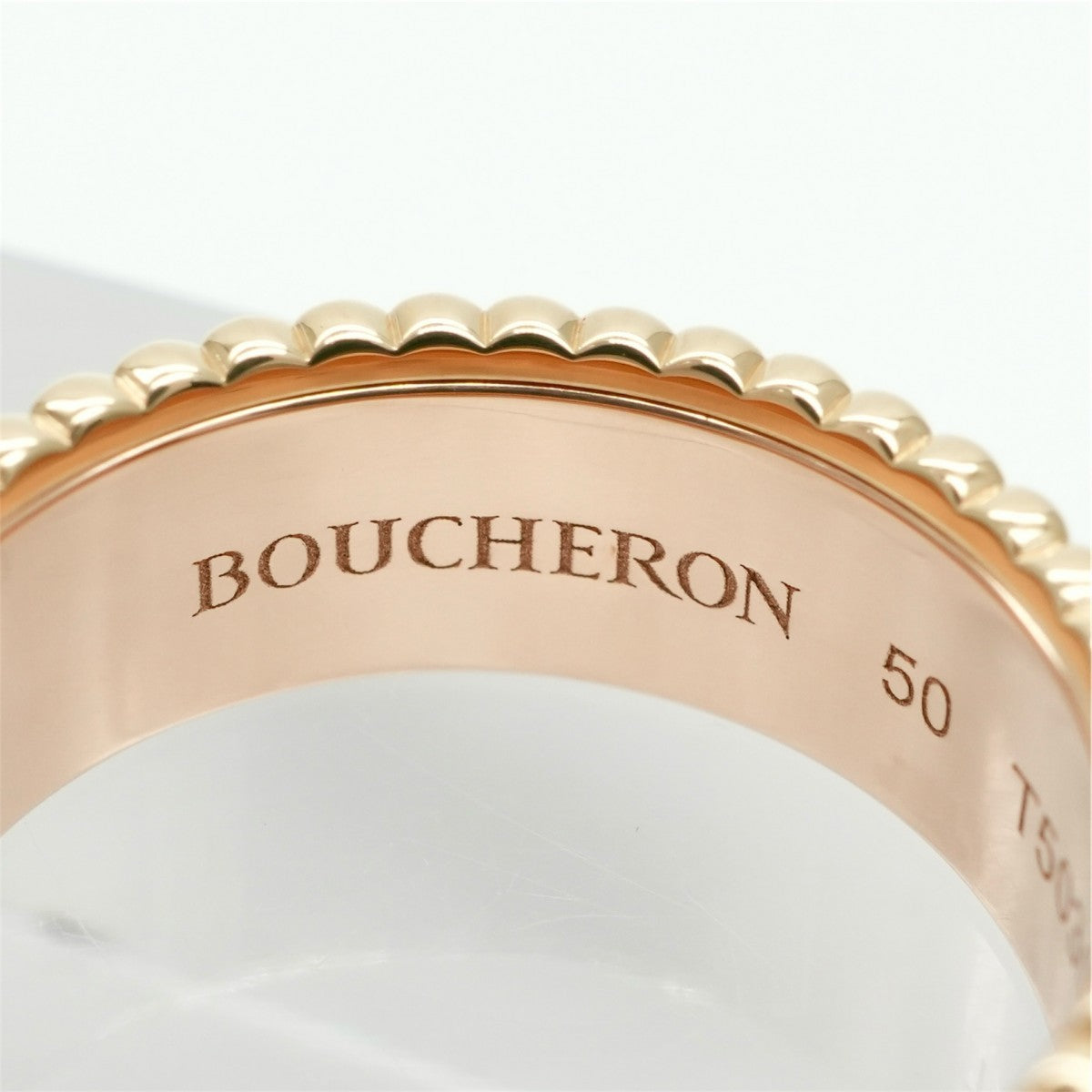 BOUCHERON Boucheron Quatre Classic Ring Small Quatre ring 棕色Quatre Classic Ring 750黄金粉红色的金色白色黄金棕色黄金黄金白色金色粉红色金色棕色PVD
