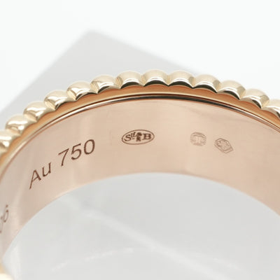 BOUCHERON Boucheron Quatre Classic Ring Small Quatre ring 棕色Quatre Classic Ring 750黄金粉红色的金色白色黄金棕色黄金黄金白色金色粉红色金色棕色PVD