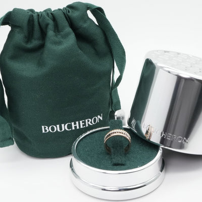 BOUCHERON Boucheron Quatre Classic Ring Small Quatre ring 棕色Quatre Classic Ring 750黄金粉红色的金色白色黄金棕色黄金黄金白色金色粉红色金色棕色PVD