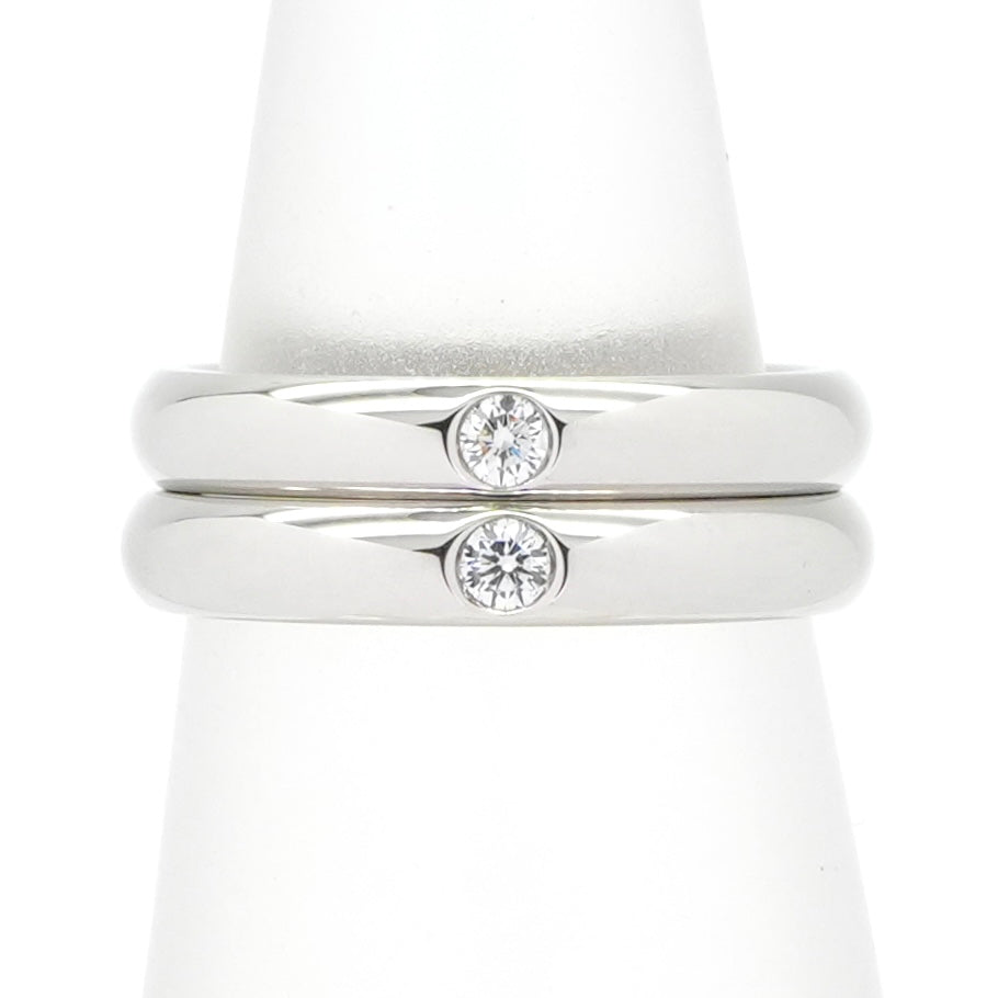 HARRY WINSTON 哈利·温斯顿圆形切割婚姻圆形切割婚姻戒指经典钻石乐队戒指pt950银婚礼戒指婚礼