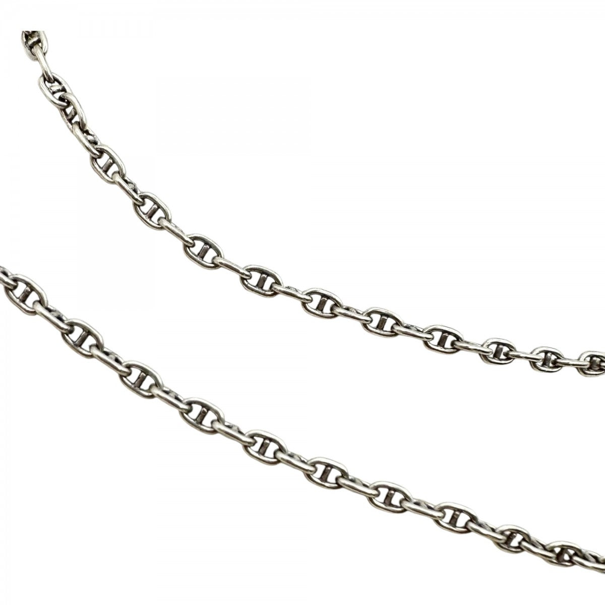 HERMES 爱马仕mini Chaine d'Ancre 意甲项链吊坠螺丝925银色迷你Chaine d'Ancre Chaine d'Ancre迷你链d'Ancle ttpm老式古董稀有