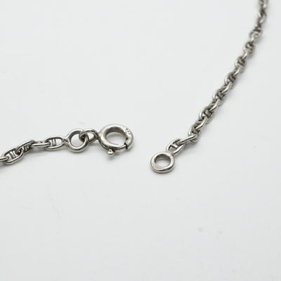 HERMES 爱马仕mini Chaine d'Ancre 意甲项链吊坠螺丝925银色迷你Chaine d'Ancre Chaine d'Ancre迷你链d'Ancle ttpm老式古董稀有