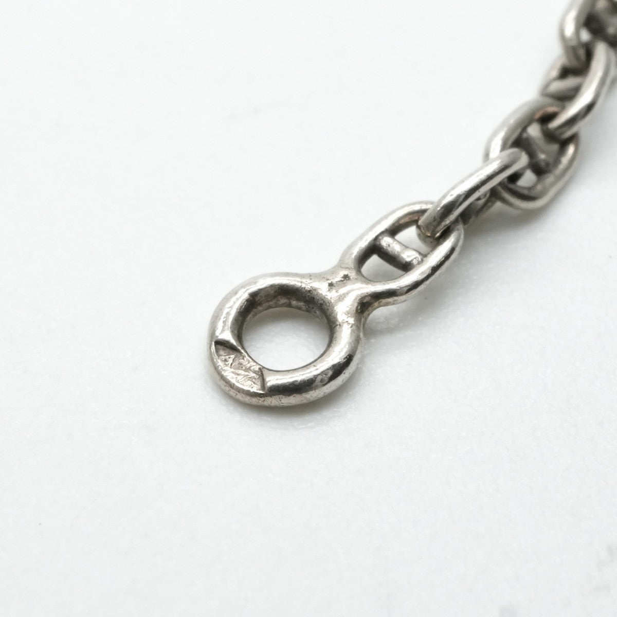HERMES 爱马仕mini Chaine d'Ancre 意甲项链吊坠螺丝925银色迷你Chaine d'Ancre Chaine d'Ancre迷你链d'Ancle ttpm老式古董稀有