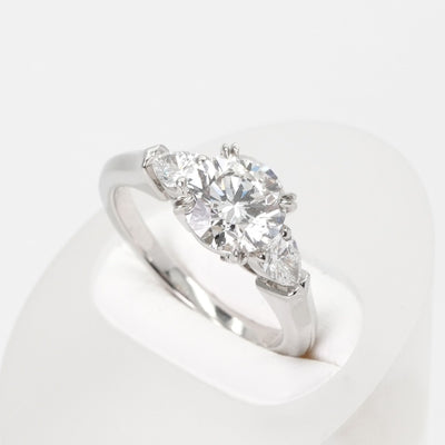 HARRY WINSTON HARRY WINSTON Ring Pt950 Silver Engagement Ring Engagement Ring Platinum Diamond