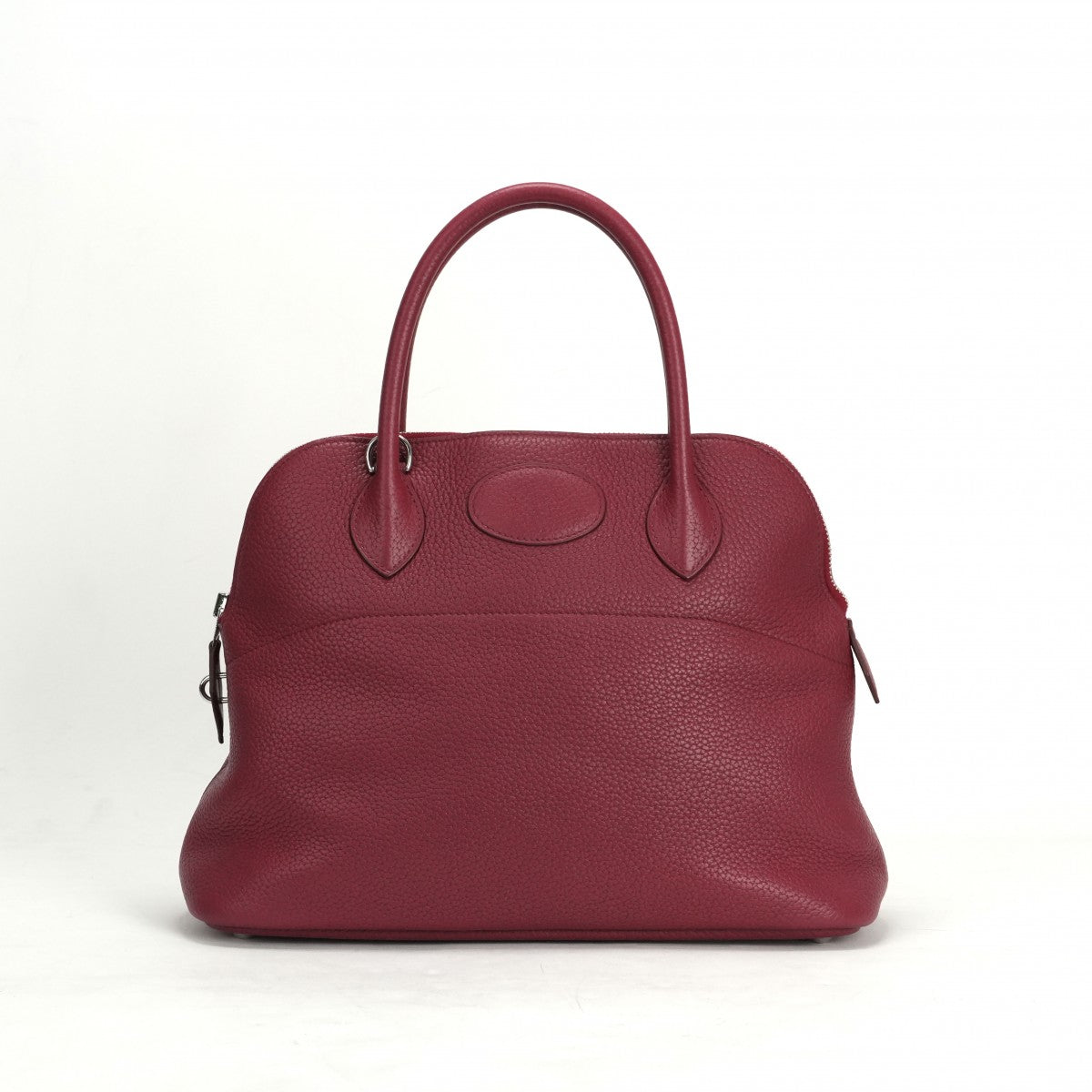 HERMES HERMES Bolide 31 Bolide 31 Bag, Tote bag, Shoulder bag, Torillon Clemence, Ruby, Red, Silver hardware