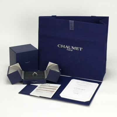 CHAUMET Chaumet Josephine Josephine Eglett Ring PT950은 약혼 반지 약혼 반지 다이아몬드 플래티넘