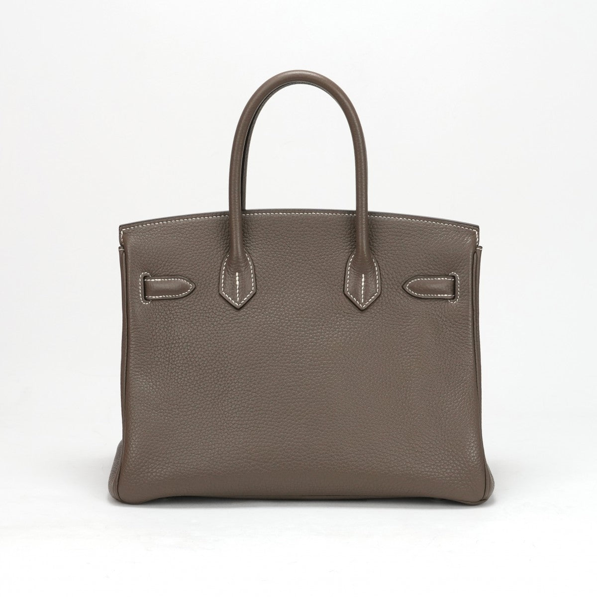 HERMES HERMES Birkin 30 Birkin 30 Tote bag Torillon Clemence Etoup grey silver hardware