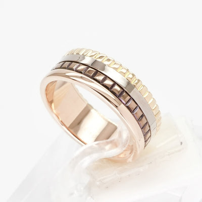 BOUCHERON Boucheron Quatre Classic Ring Small Quatre ring 퀘이터 클래식 링 750 옐로우 골드 핑크 골드 화이트 골드 브라운 옐로우 골드 화이트 골드 핑크 골드 브라운 PVD