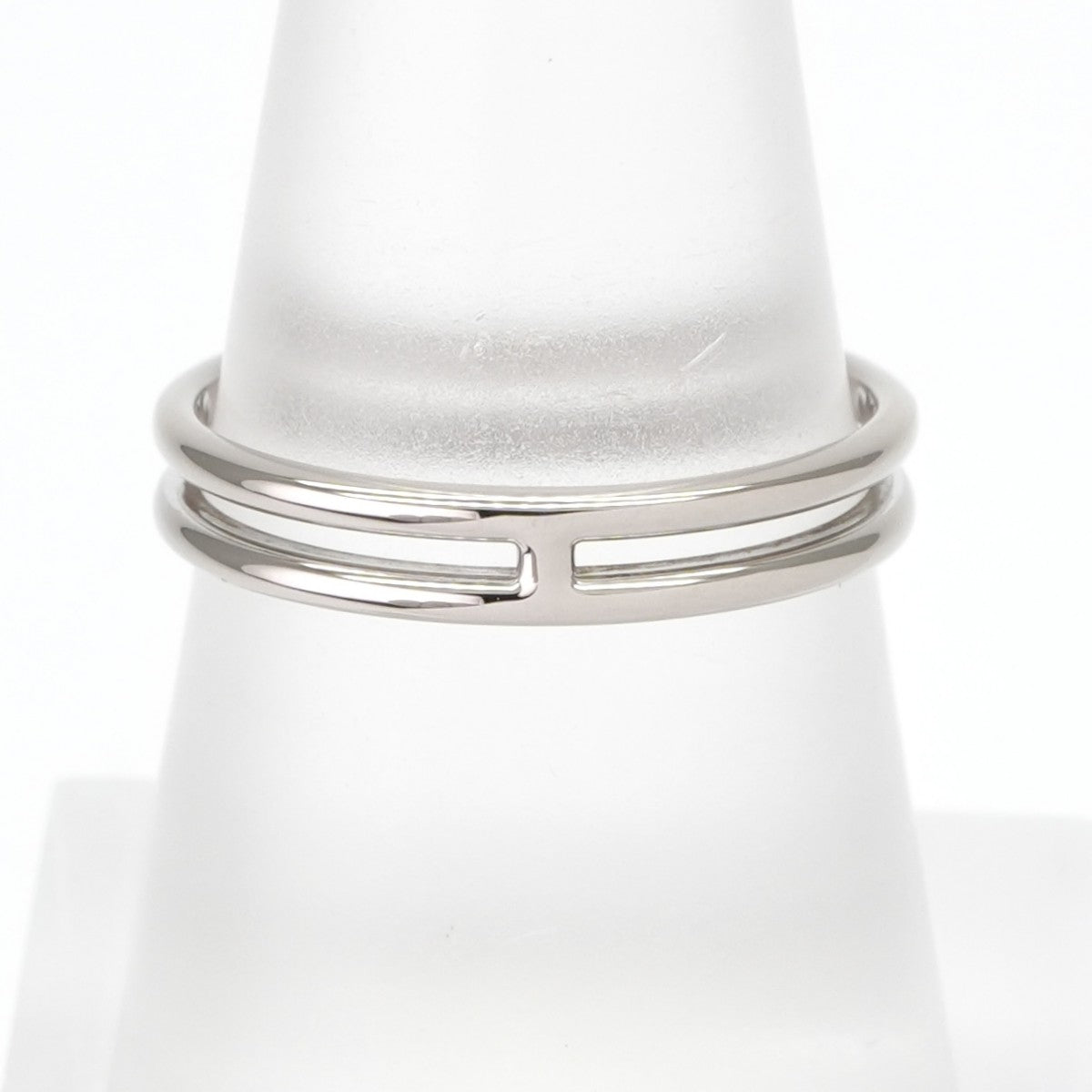 HERMES 爱马仕婚礼戒指Arianne Ring 750wg白金婚礼戒指婚姻戒指白金