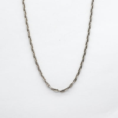 HERMES 헤르메스 세리에 목걸이 펜던트 초커 925 실버 실버 미니Chaine d'Ancre Chaine d'Ancre미니 사슬 d 'ancle ttpm 빈티지 골동품 희귀 희귀