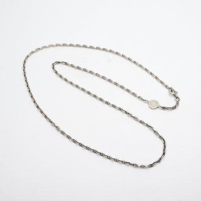 HERMES 헤르메스 세리에 목걸이 펜던트 초커 925 실버 실버 미니Chaine d'Ancre Chaine d'Ancre미니 사슬 d 'ancle ttpm 빈티지 골동품 희귀 희귀