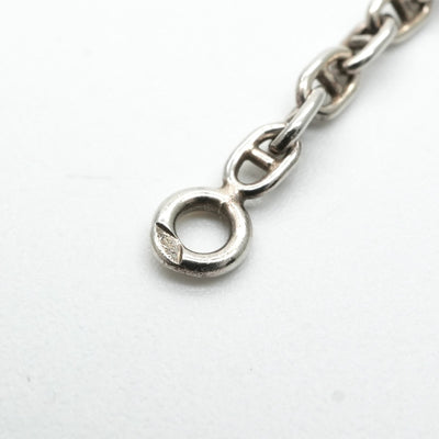 HERMES 헤르메스 세리에 목걸이 펜던트 초커 925 실버 실버 미니Chaine d'Ancre Chaine d'Ancre미니 사슬 d 'ancle ttpm 빈티지 골동품 희귀 희귀