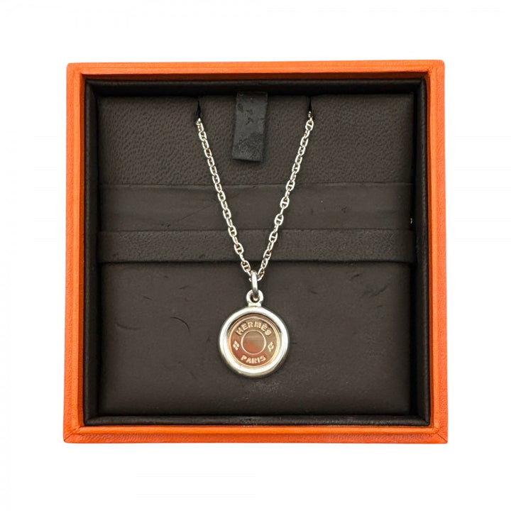 □HERMES□ セリエ ミニ シェーヌダンクル ネックレス 50cm TTPM