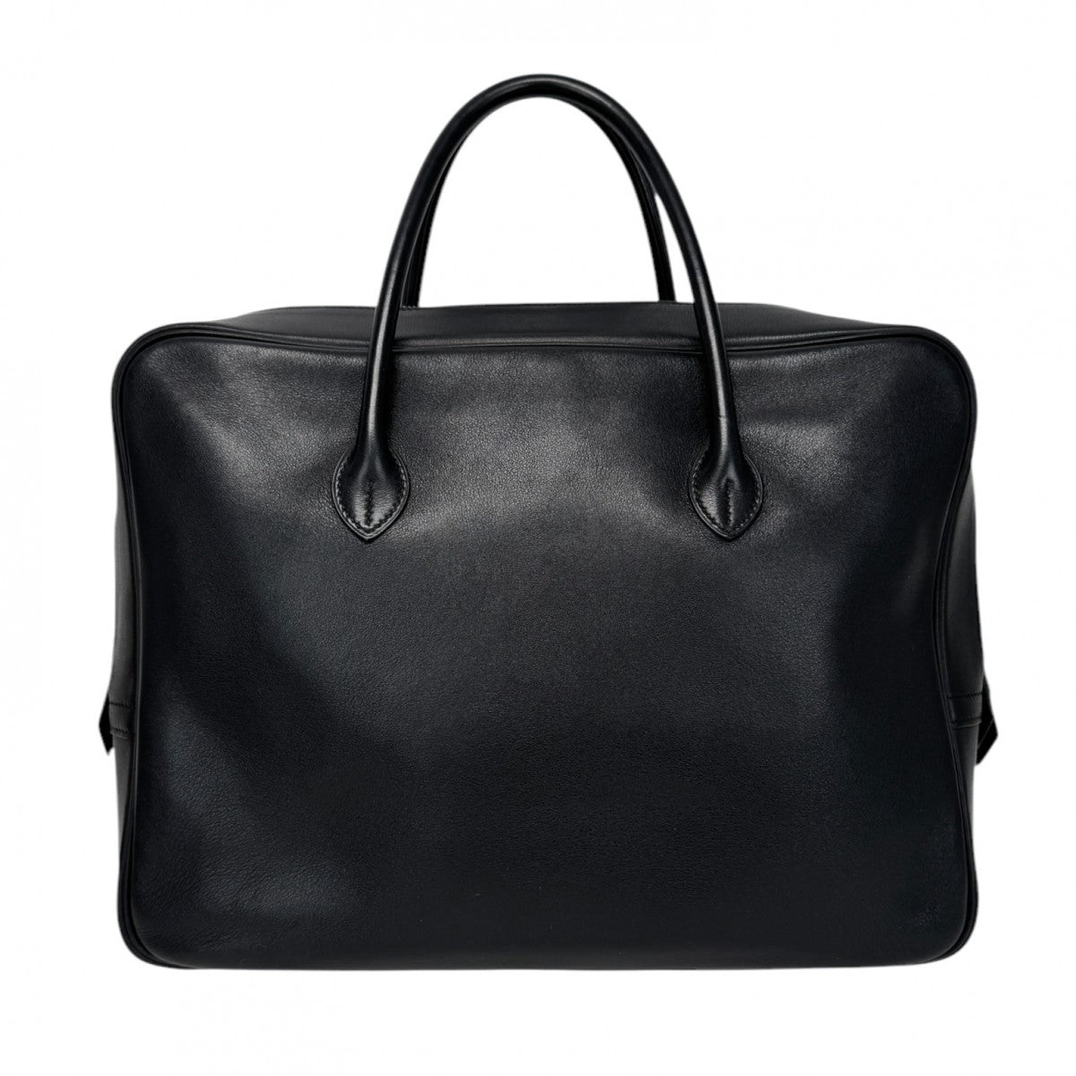HERMES 헤르메스 Eiffel Eiffel 가방 토트 백 굴러 누아 누아 블랙 골드 하드웨어 짧은 가방 서류 가방 비즈니스 백 문서 가방
