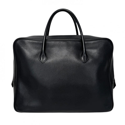 HERMES 헤르메스 Eiffel Eiffel 가방 토트 백 굴러 누아 누아 블랙 골드 하드웨어 짧은 가방 서류 가방 비즈니스 백 문서 가방