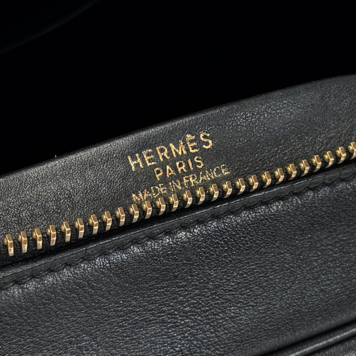 HERMES HERMES Eiffel Eiffel Bag, Tote Bag, Gulliver Noir, Black, Gold Hardware, Brief Bag, Briefcase, Business Bag, Document Bag