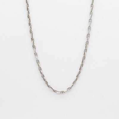 HERMES 헤르메스 세리에 목걸이 펜던트 초커 925 실버 실버 미니Chaine d'Ancre Chaine d'Ancre미니 사슬 d 'ancle ttpm 빈티지 골동품 희귀 희귀