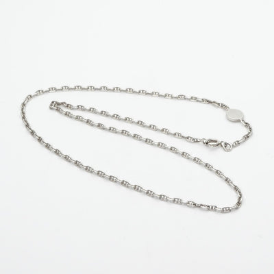 HERMES 헤르메스 세리에 목걸이 펜던트 초커 925 실버 실버 미니Chaine d'Ancre Chaine d'Ancre미니 사슬 d 'ancle ttpm 빈티지 골동품 희귀 희귀