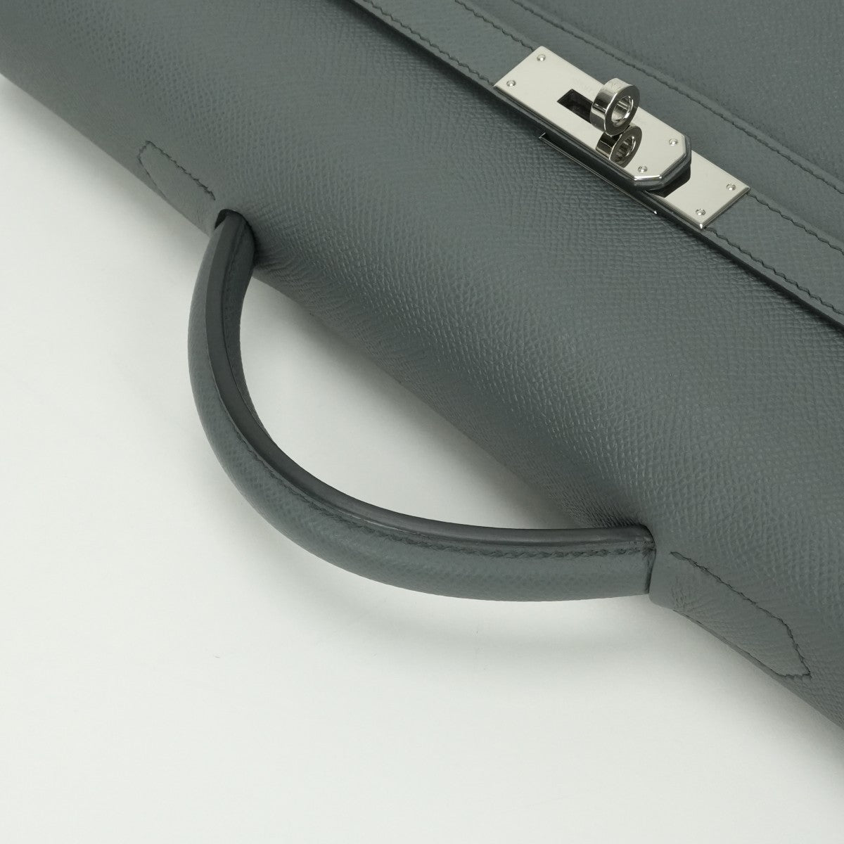 エルメス HERMES ケリーデペッシュ36 ケリーデペッシュ 36 バッグ ビジネスバッグ ブリーフケース エプソン ヴェールアマンド Vert Amande グリーン green シルバー金具 ヴォーエプソン